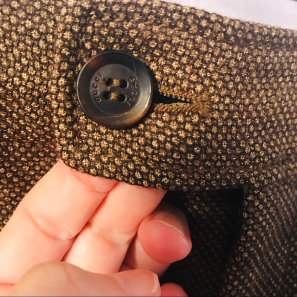 New vintage multicolored Gucci wool pants